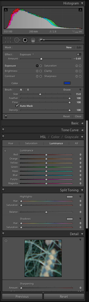 Lightroom 2 develop