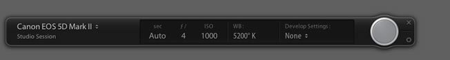 tethering in Lightroom 3